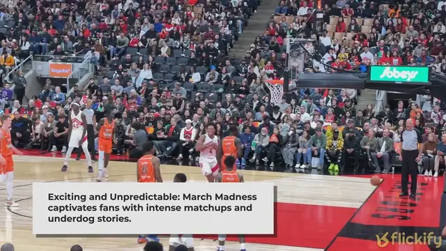 Video thumbnail for March Madness College Basketball 2024: A Historic Journey through the NCAA Division I Men's Basketball Tournament