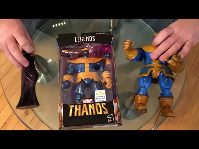 Video thumbnail for Unboxing Marvel Legends Thanos Walmart Exclusive action figure