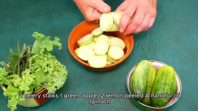 Video thumbnail for juicing recipe