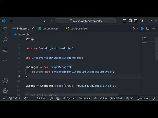 Video thumbnail for PHP 8 Image Intervention Library Crash Course to Resize & Add Watermark to Images