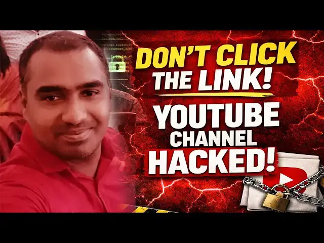 Video thumbnail for my youtube channel hacked how to recover | youtube hacked