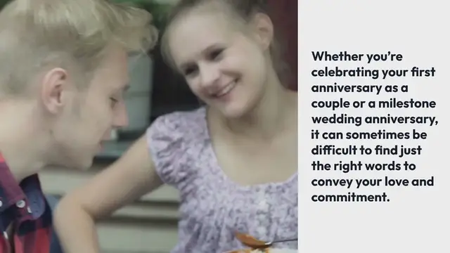 Video thumbnail for Marriage Anniversary Wishes: Celebrating Love and Togetherness