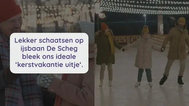 Video thumbnail for Schaatsen op ijsbaan – een uitstapje in de winter