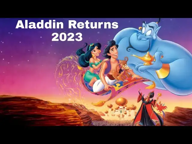 'Video thumbnail for Aladdin Returns | Disney | 2023|🪔'