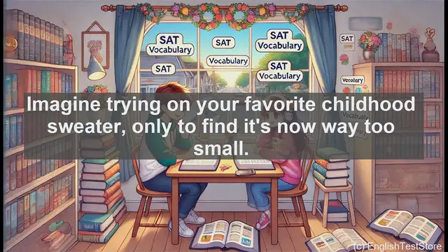 Video thumbnail for 5000 Must Know SAT Vocabulary - Undersized: Exploring the Meaning and Usage of a Compact Word