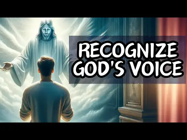 Video thumbnail for LEARN HOW TO RECOGNIZE GOD'S VOICE