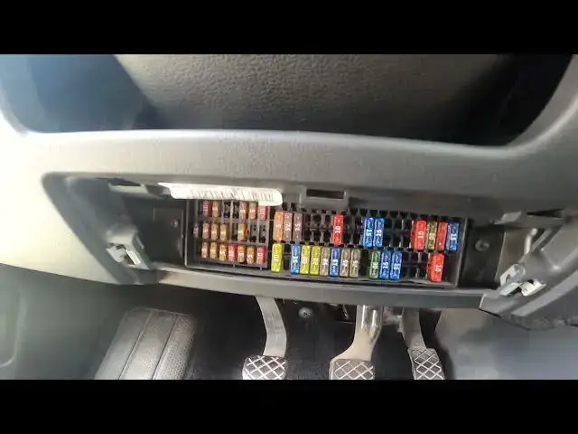 'Video thumbnail for Where is Interior Fuse Box in Volkswagen Polo V ( 2009 – 2017 ) - Find Interior Fuse Box'