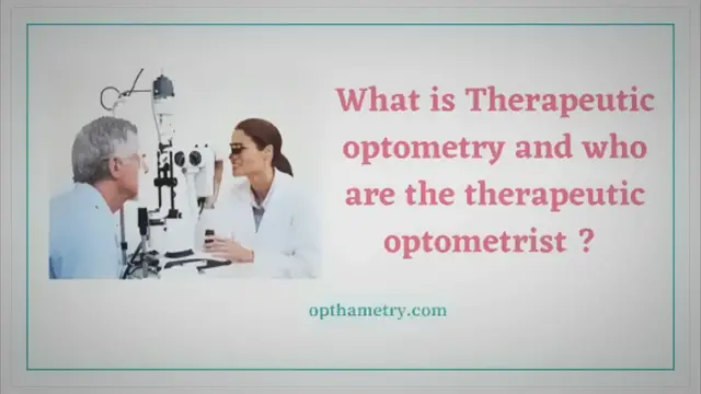 Video thumbnail for What is Therapeutic optometry and who are the therapeutic optometrist ? - An Eye Care Blog