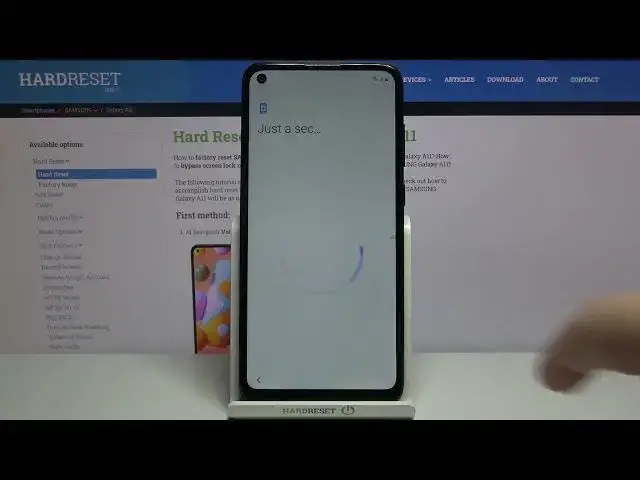 Video thumbnail for How to configure Samsung Galaxy A11 - First Set Up