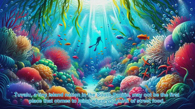 Video thumbnail for Tuvalu's Culinary Gems: Exploring the Island's Top Street Food Spots