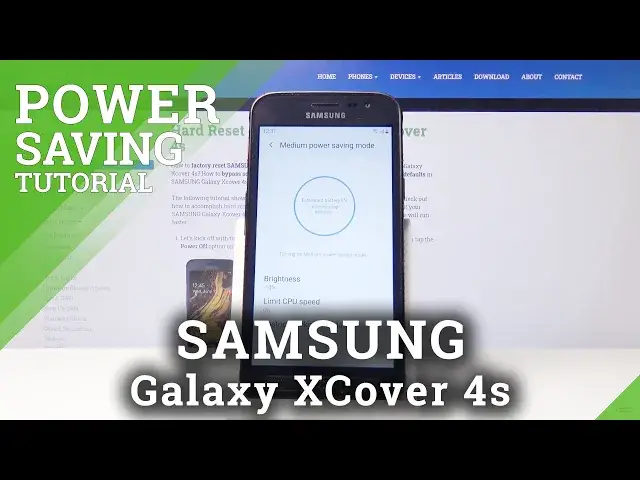 Video thumbnail for How to Enter Power Saving Mode in SAMSUNG Galaxy Xcover 4s – Save Battery