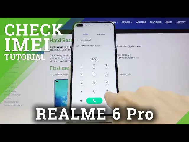 'Video thumbnail for How to Find IMEI and Serial Number in Realme 6 Pro'