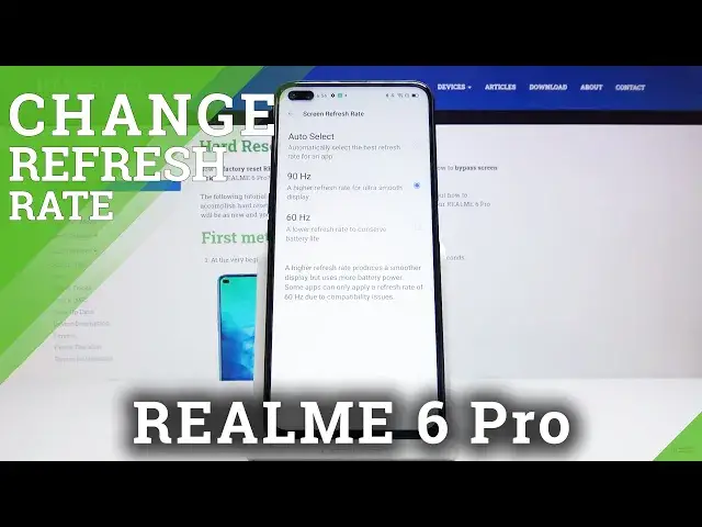'Video thumbnail for How to Change Display Refresh Rate in Realme 6 Pro – Refresh Rate'