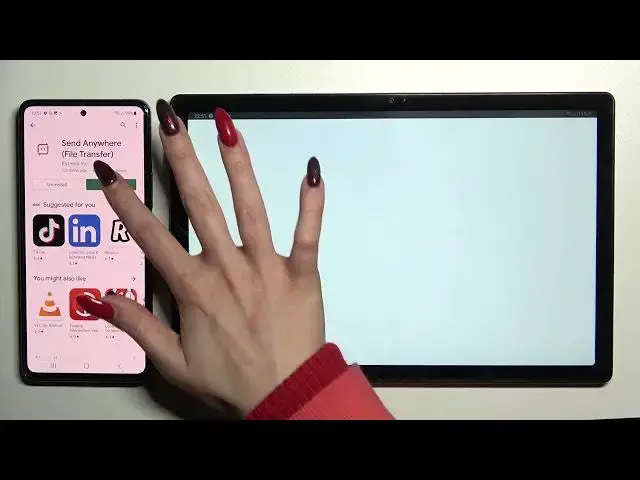 Video thumbnail for How to Transfer files from an Android to Samsung Galaxy Tab A8 2021 using Send anywhere app