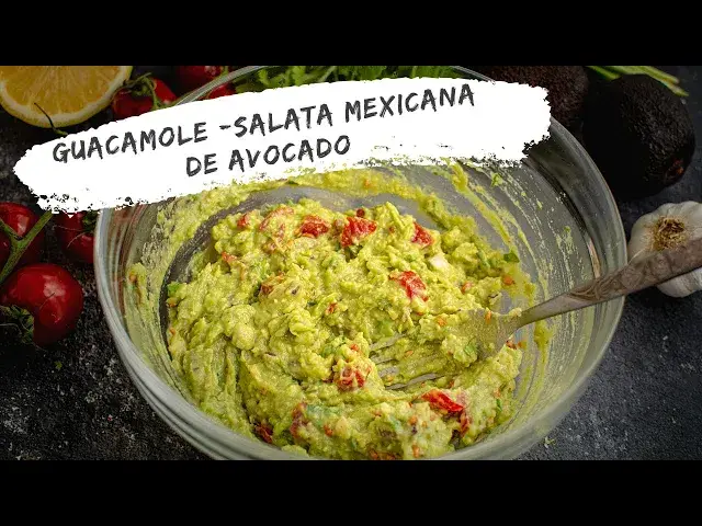 Video thumbnail for Guacamole - salata mexicana de avocado | Bucate Aromate