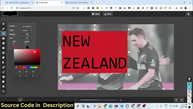 Video thumbnail for Build a React.js Canva Clone Image & Photoshop Graphics Editor Using Fabric.js & Chakra UI