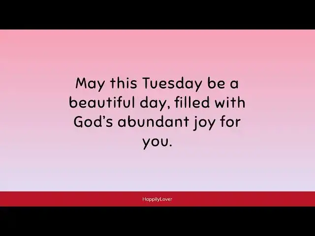 Video thumbnail for Tuesday Blessings: Inspirational Good Morning | Start Your Day with Positivity