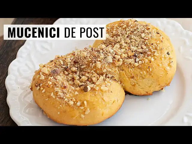 Video thumbnail for Suc de portocale în aluat? Da! 😉 Cei mai pufoși și mai aromați mucenici de post cu miere și nucă