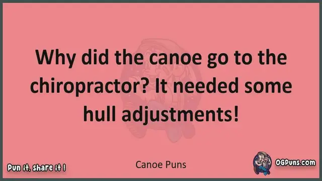 Video thumbnail for Canoe - Jokes, Puns, Wordplays, and Laughter