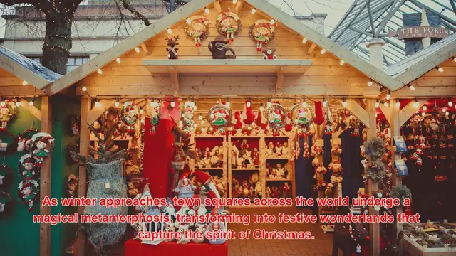 Video thumbnail for How Do Town Squares Transform For Christmas Celebrations?