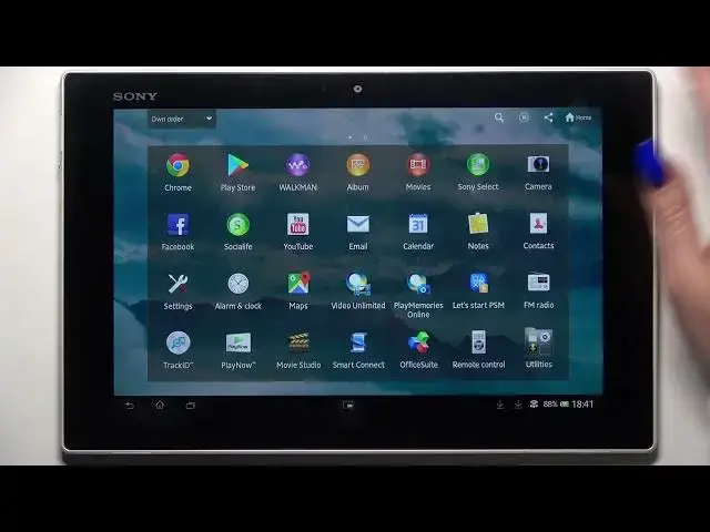Video thumbnail for How to Turn On / Off the Location on Sony Xperia Tablet Z - Access To My Location