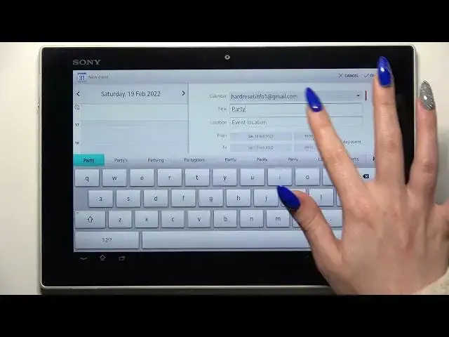 Video thumbnail for How to Add Event to Calendar on Sony Xperia Tablet Z