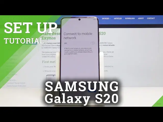 Video thumbnail for How to Set Up Samsung Galaxy S20 – Configuration Process