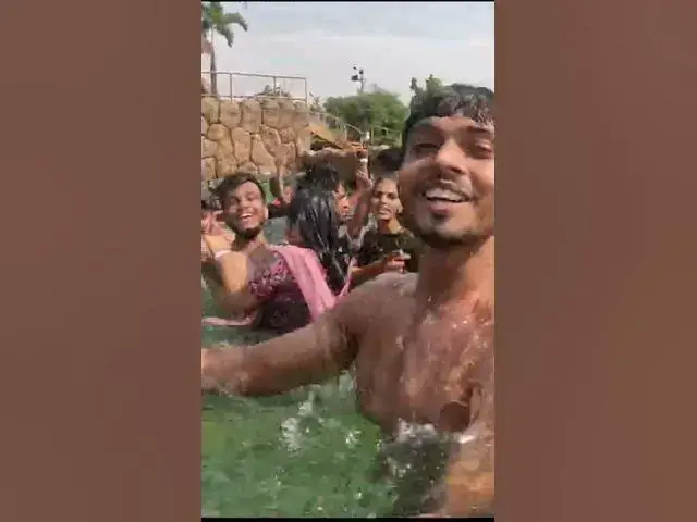 Video thumbnail for wet n joy waterpark wave pool 🌊 #wavepool #wetnjoywavepool #wetnjoy #waterparkwavepool