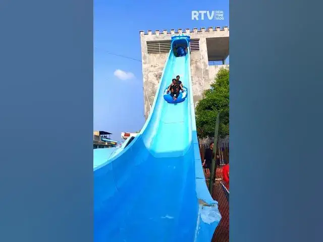 Video thumbnail for Thril 🤯 Water Slide at Escape Water Park #waterpark #viral
