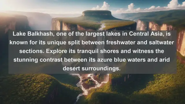 Video thumbnail for Discovering Kazakhstan's Hidden Gems: Top 10 Famous Lakes to Explore