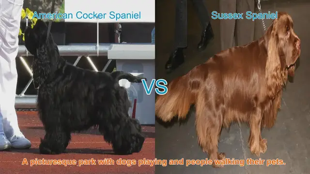 Video thumbnail for American Cocker Spaniel vs. Sussex Spaniel: A Breed Comparison