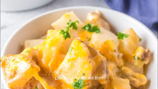 Video thumbnail for Cheesy Potato Recipe