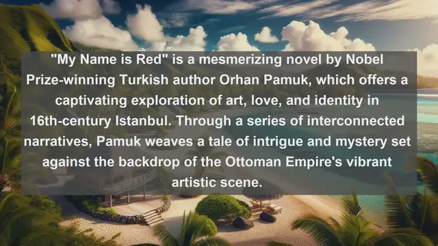 Video thumbnail for Exploring Turkey's Literary Gems: Top 10 Must-Read Books