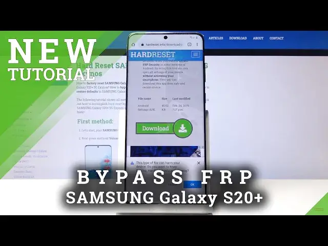 'Video thumbnail for Bypass Google Verification in SAMSUNG Galaxy S20+ | Remove Google Lock in Galaxy S20+'