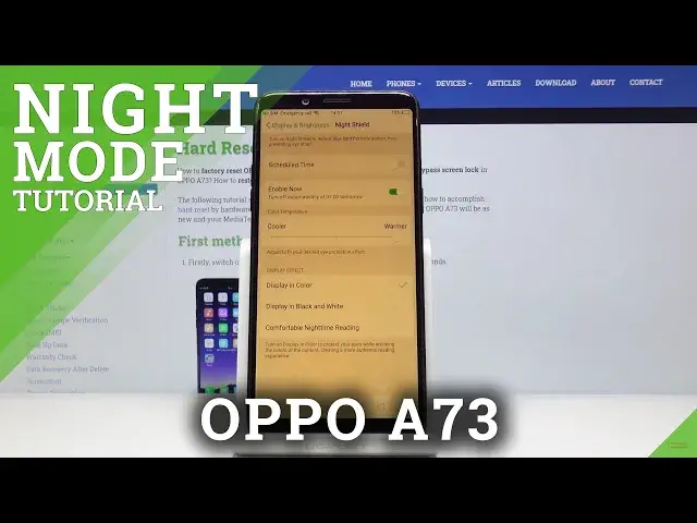 Video thumbnail for How to Turn On Night Shield in OPPO A73 – Night Mode