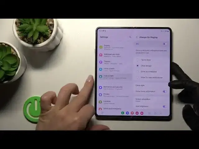 'Video thumbnail for How to Turn on Always on Display in SAMSUNG Galaxy Z Fold 4 – Always on Display Option'