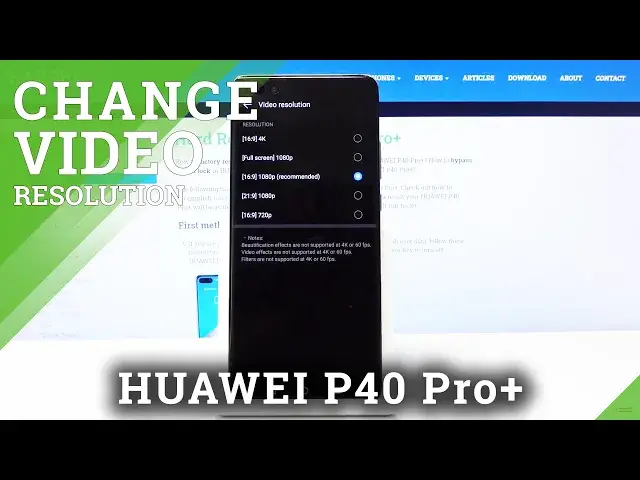 Video thumbnail for How to Change Screen Resolution on HUAWEI P40 Pro+ - Display Resolution Settings