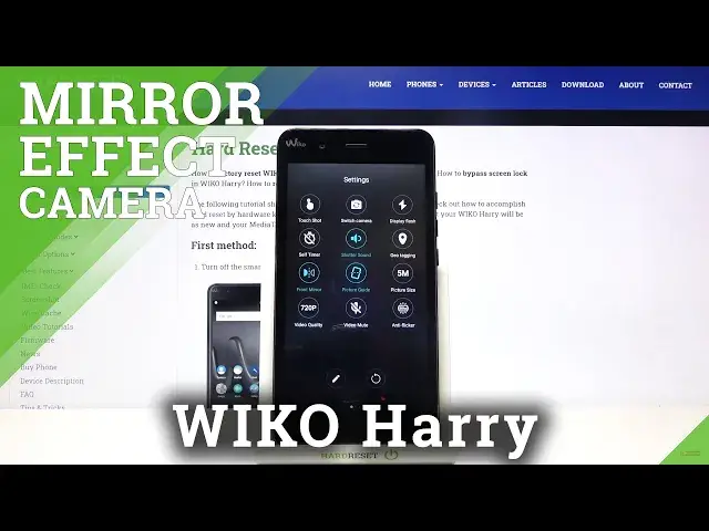 Video thumbnail for How to Enable / Disable Camera Mirror Effect in Wiko Harry - Access Camera Settings