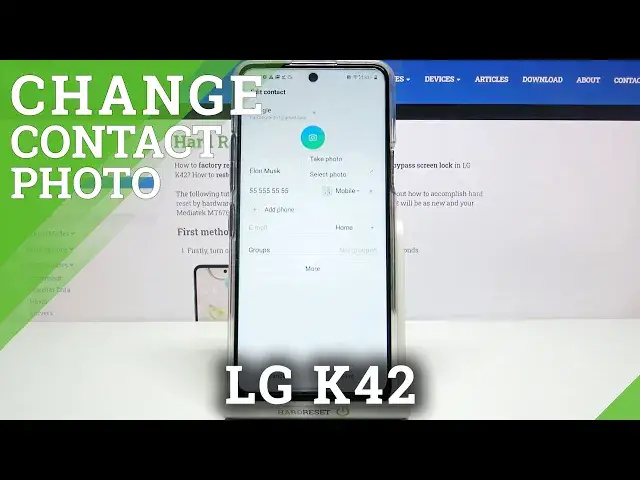 'Video thumbnail for How to Customize Contact Profile in LG K42 – Add Photo to Contact'