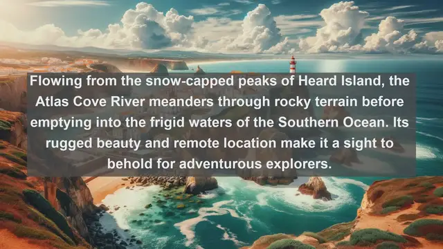 Video thumbnail for Unveiling Nature's Masterpieces: Top 10 Famous Rivers of Heard Island