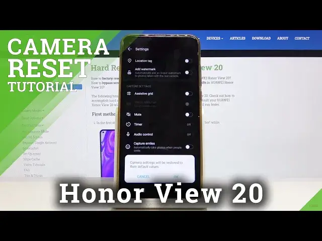 Video thumbnail for How to Reset Camera in Honor View 20 – Restore Camera Settings