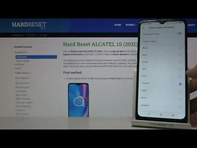 Video thumbnail for How to Change Ringtone in Alcatel 1s 2021 – List of Ringtones