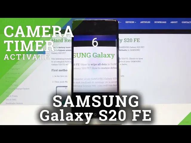 'Video thumbnail for How to Use Camera Timer in SAMSUNG Galaxy S20 FE – Delay Taking Photos'