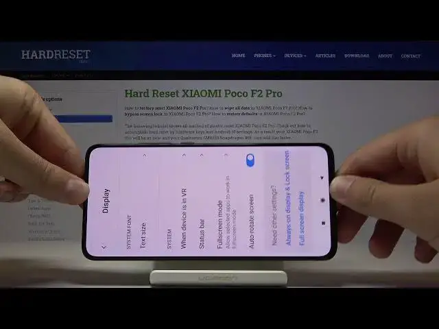 Video thumbnail for How to Enable/Disable Automatic Rotation in Xiaomi Pocophone F2 Pro – Auto Rotate Screen