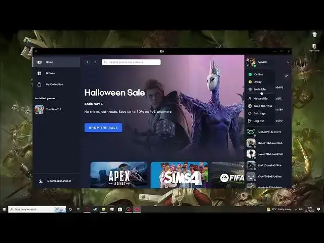 Video thumbnail for EA App - How To Change Online Status