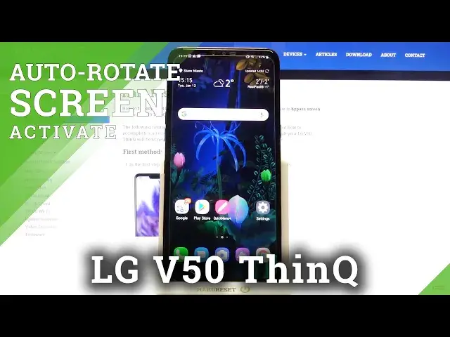 'Video thumbnail for How to Use Auto-Rotate Screen on LG V50 ThinQ – Rotate Screen Automatically'