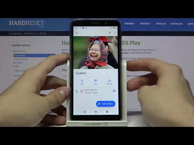 'Video thumbnail for How to Block Number on MOTOROLA E6 Play – Block Calls'