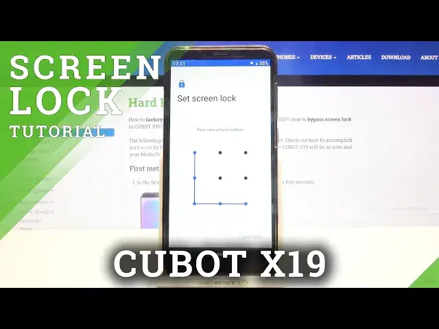 'Video thumbnail for CUBOT X19 – Manage Lock Screen Settings & Change Lock Method'