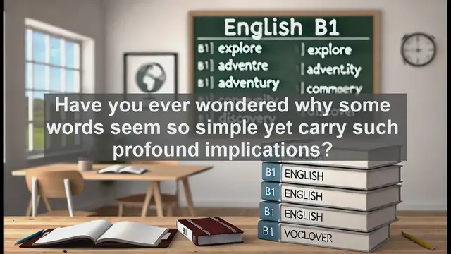 Video thumbnail for 2500 Must Know CEFR B1 Vocabulary - The Surprising Complexity of 'Basic': More Than Just a Simple Word
