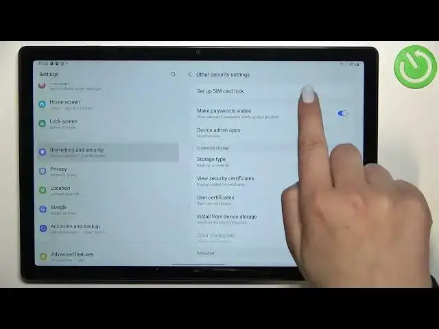 Video thumbnail for SAMSUNG Galaxy Tab A8 2021 - How To Change Sim Card Pin Code